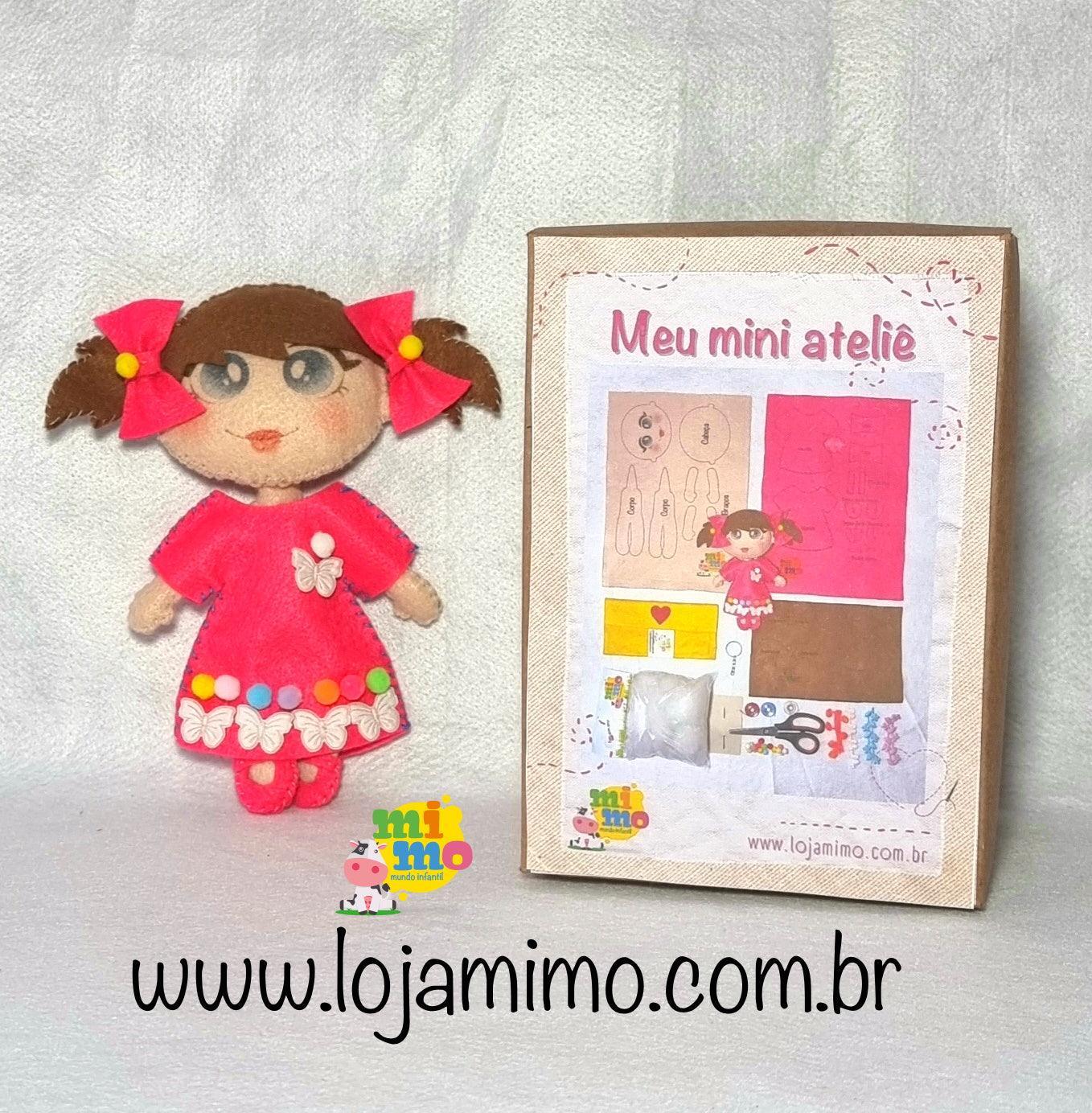 Meu Mini Atiliê – Boneca - Mimo Mundo Infantil