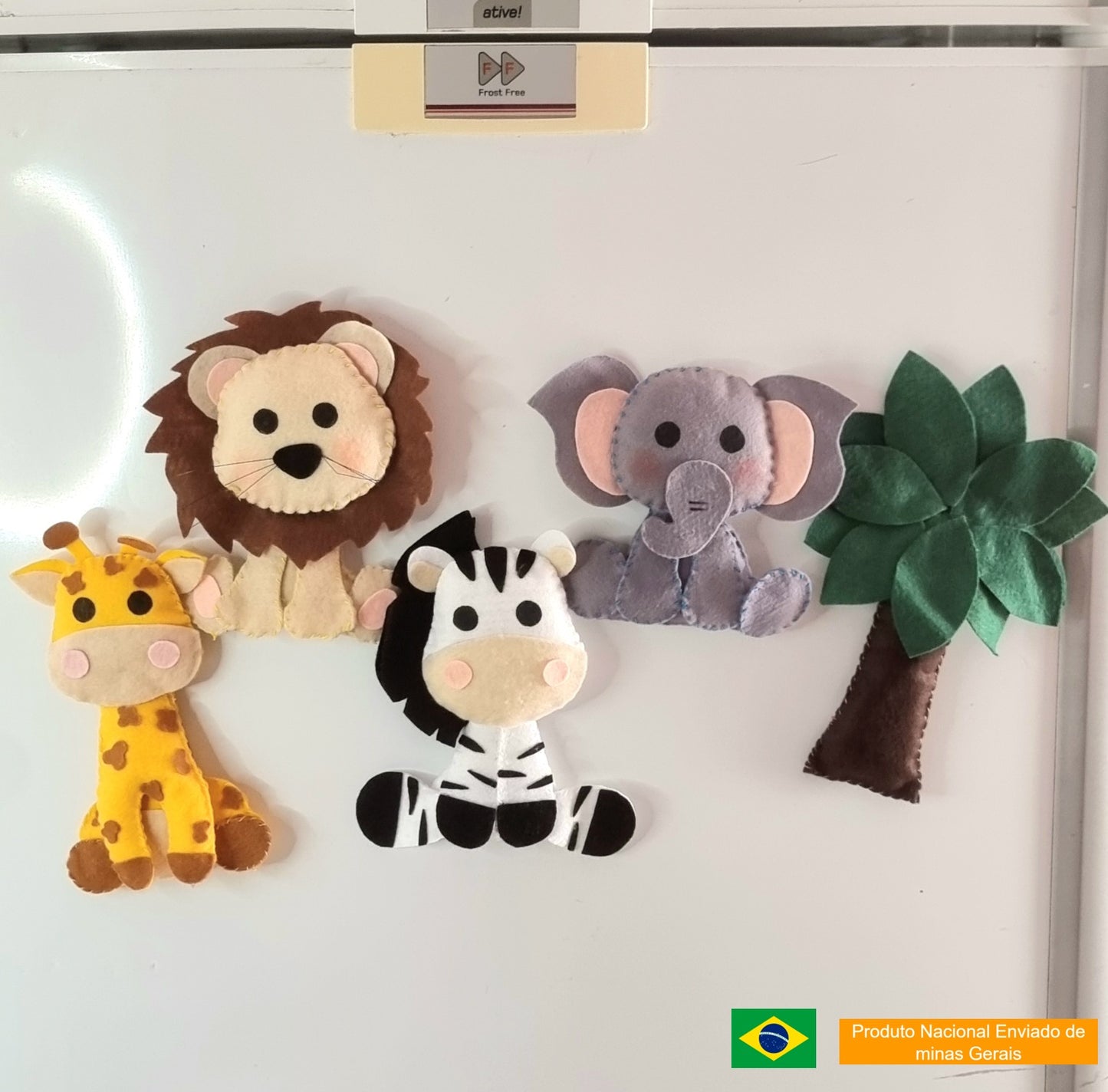 Divertida Geladeira – Safari