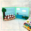 Cantigas Pocket - Livro interativo sensorial de tecido - Mimo Mundo Infantil