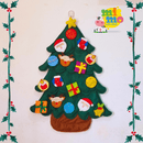 Árvore de natal Montessoriana de Parede - Mimo Mundo Infantil