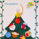 Árvore de natal Montessoriana de Parede - Mimo Mundo Infantil