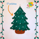 Árvore de natal Montessoriana de Parede - Mimo Mundo Infantil