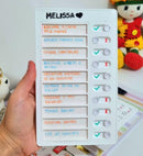 Check list Infantil reutilizável - Rotina nota 10! - Mimo Mundo Infantil