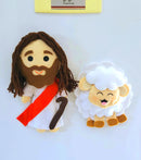 Geladeira Divertida – Jesus e o Cordeiro