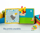 Livro Sensorial Interativo de tecido – Cantigas - Mimo Mundo Infantil