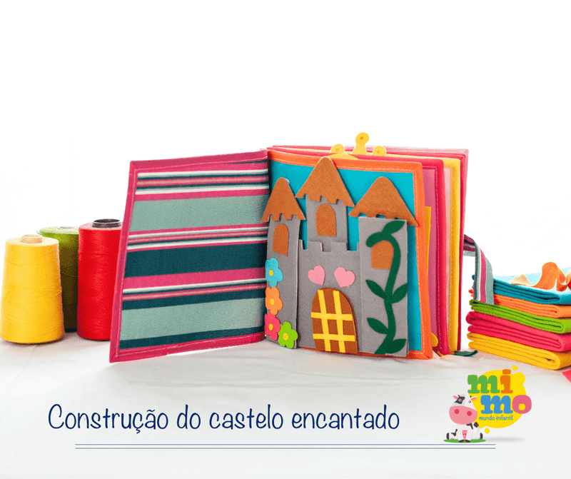 Livro Sensorial Interativo Princesas - Mimo Mundo Infantil