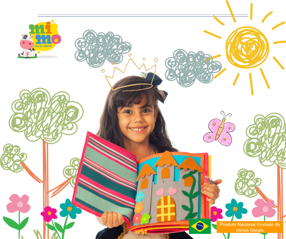 Livro Sensorial Interativo Princesas