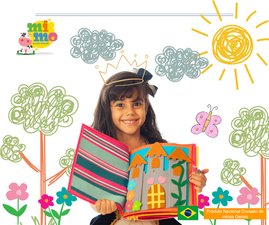 Livro Sensorial Interativo Princesas