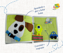 Livro Sensorial Interativo Sensorial - Modelo 1 - Mimo Mundo Infantil