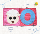 Livro sensorial para bebês – modelo 9 - Mimo Mundo Infantil