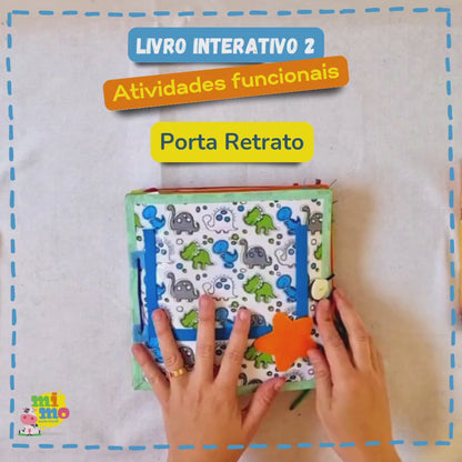 Livro Interativo Sensorial - Modelo 2 – Atividades Funcionais