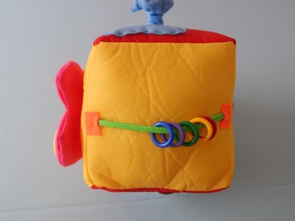 Cubo Sensorial Interativo para bebês - Mimo Mundo Infantil