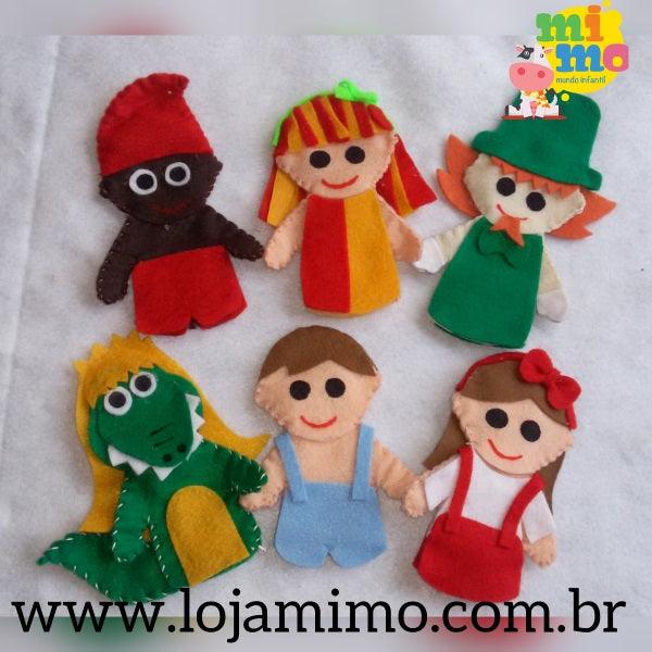 Dedoches Sítio do Pica Pau Amarelo - Mimo Mundo Infantil