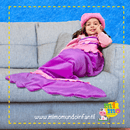 Enroladinho Sereia – Edredon (temos a opção em soft) - Mimo Mundo Infantil