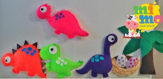 Geladeira Divertida – Dinossauros - Mimo Mundo Infantil