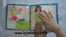Livro Sensorial interativo de tecido – Promovido a irmão mais velho - Mimo Mundo Infantil