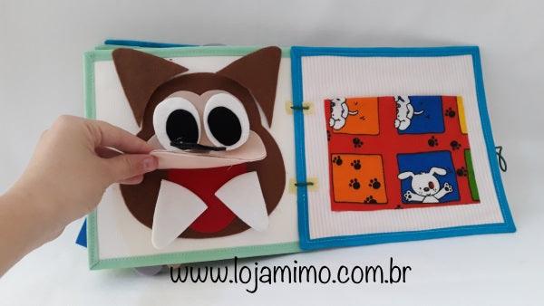 Livro Sensorial Interativo Era uma vez… - Mimo Mundo Infantil