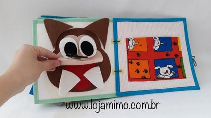 Livro Sensorial Interativo Era uma vez… - Mimo Mundo Infantil