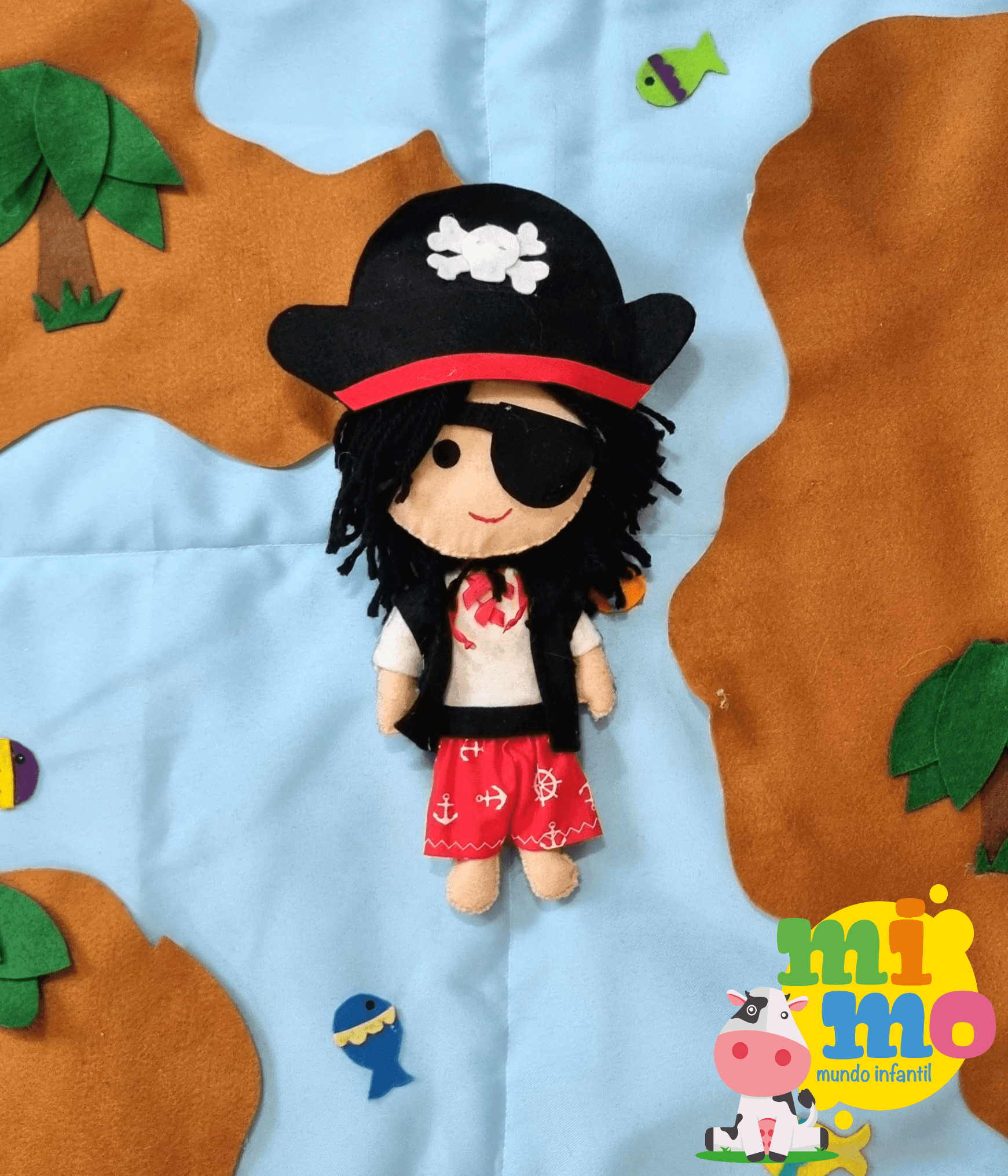 Maleta do Pirata e a caça ao tesouro - Mimo Mundo Infantil