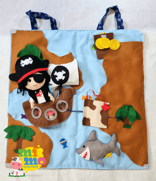 Maleta do Pirata e a caça ao tesouro - Mimo Mundo Infantil